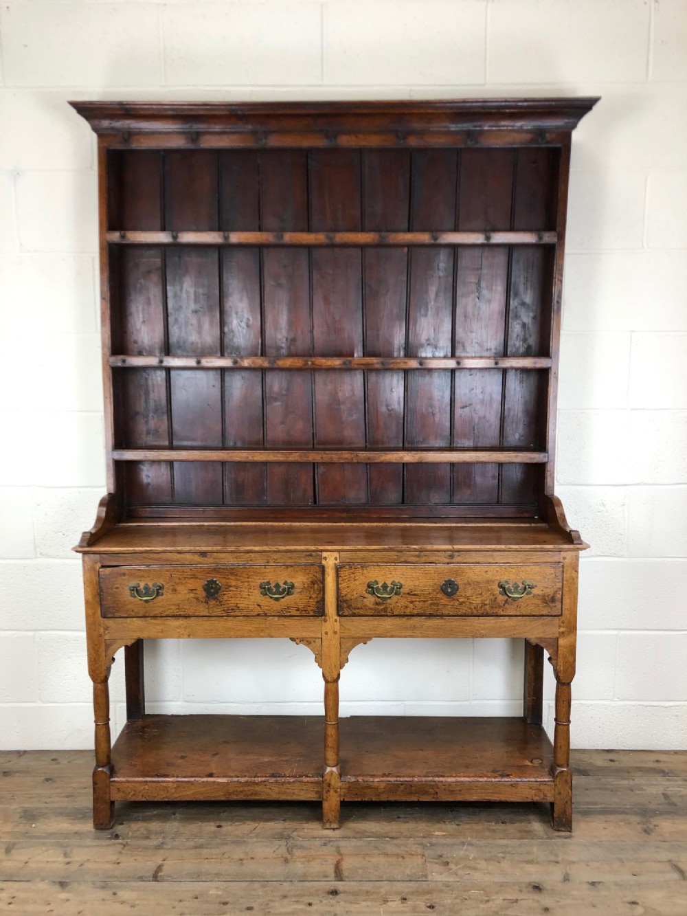 18th Century Oak Pot Board Dresser