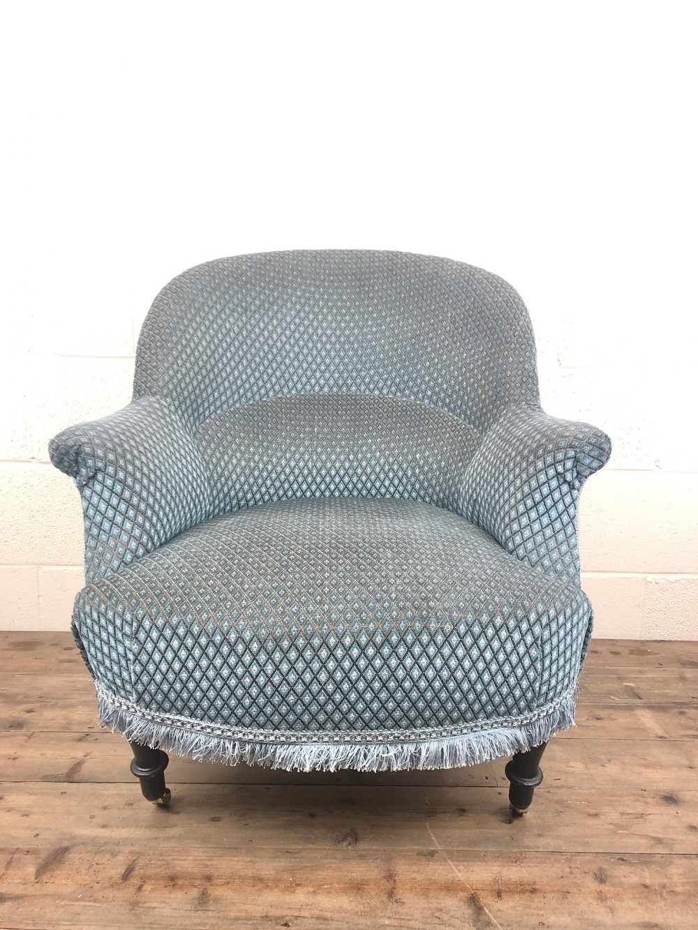 Late Victorian Upholstered Armchair