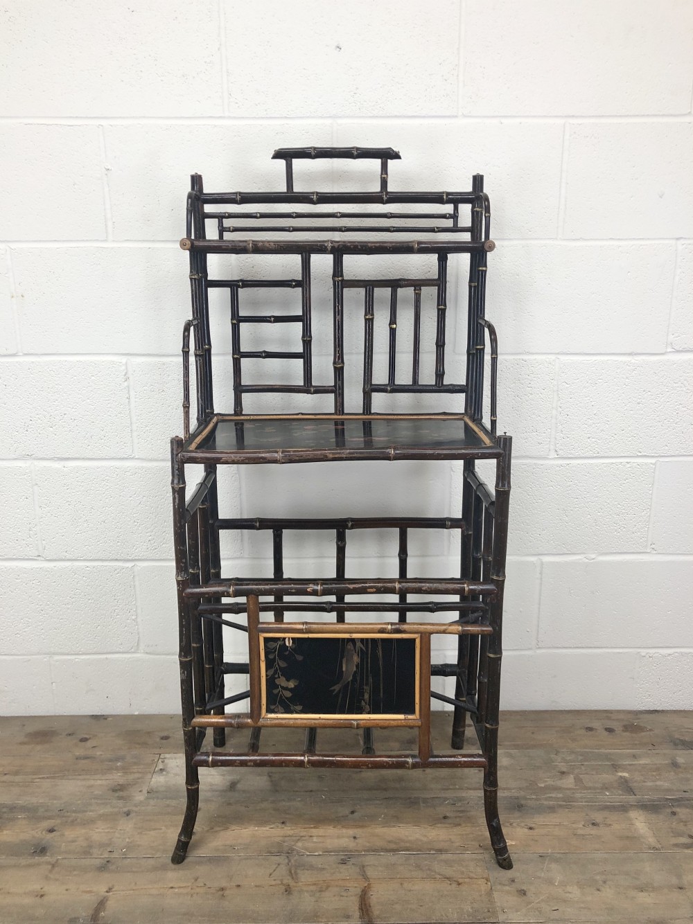 Decorative Victorian Bamboo Canterbury Stand