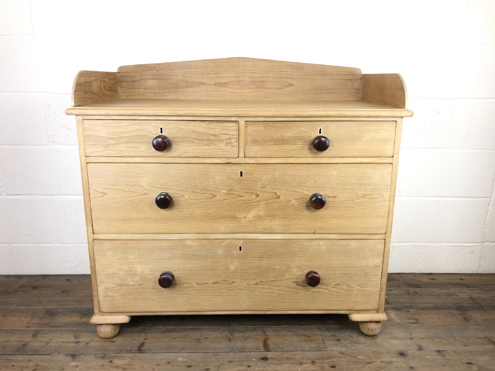 Antique Victorian Pine Chest of Drawers