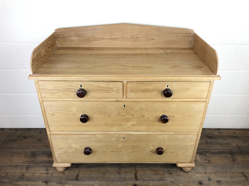 Antique Victorian Pine Chest of Drawers View II