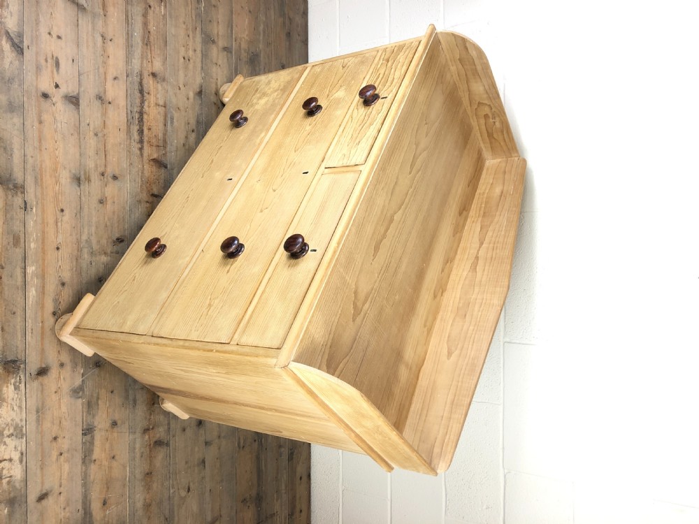 Antique Victorian Pine Chest of Drawers View VII