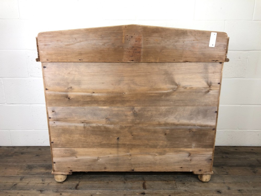Antique Victorian Pine Chest of Drawers View X