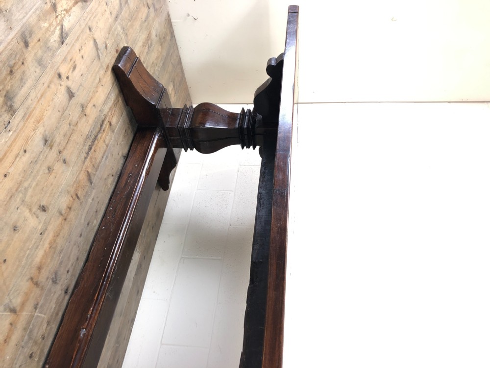 Large Antique Elm Refectory Dining Table  View IV