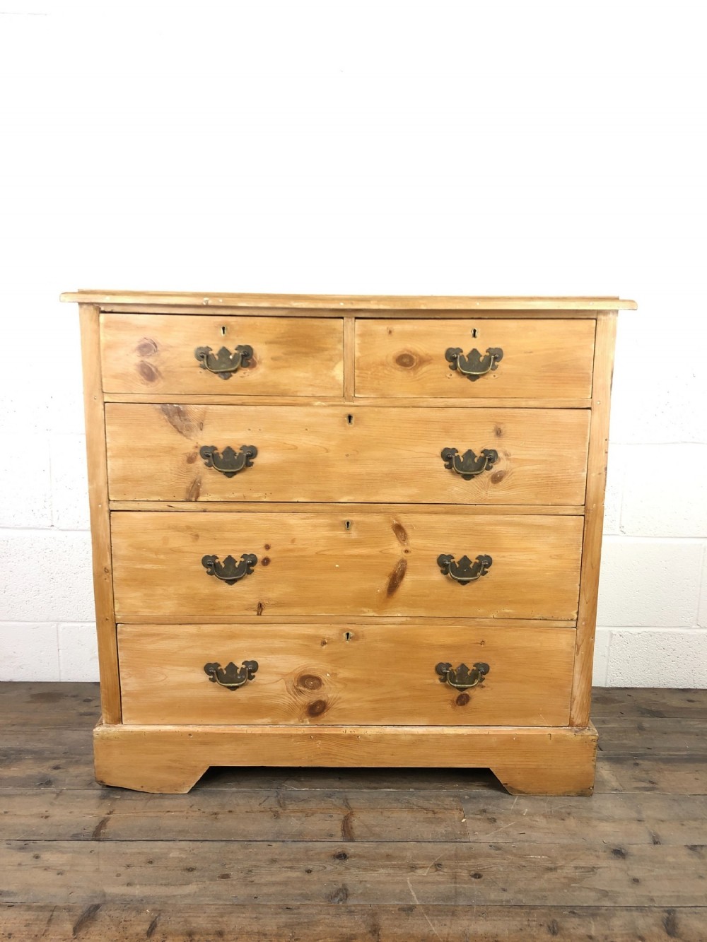 Antique Pine Chest of Drawers 