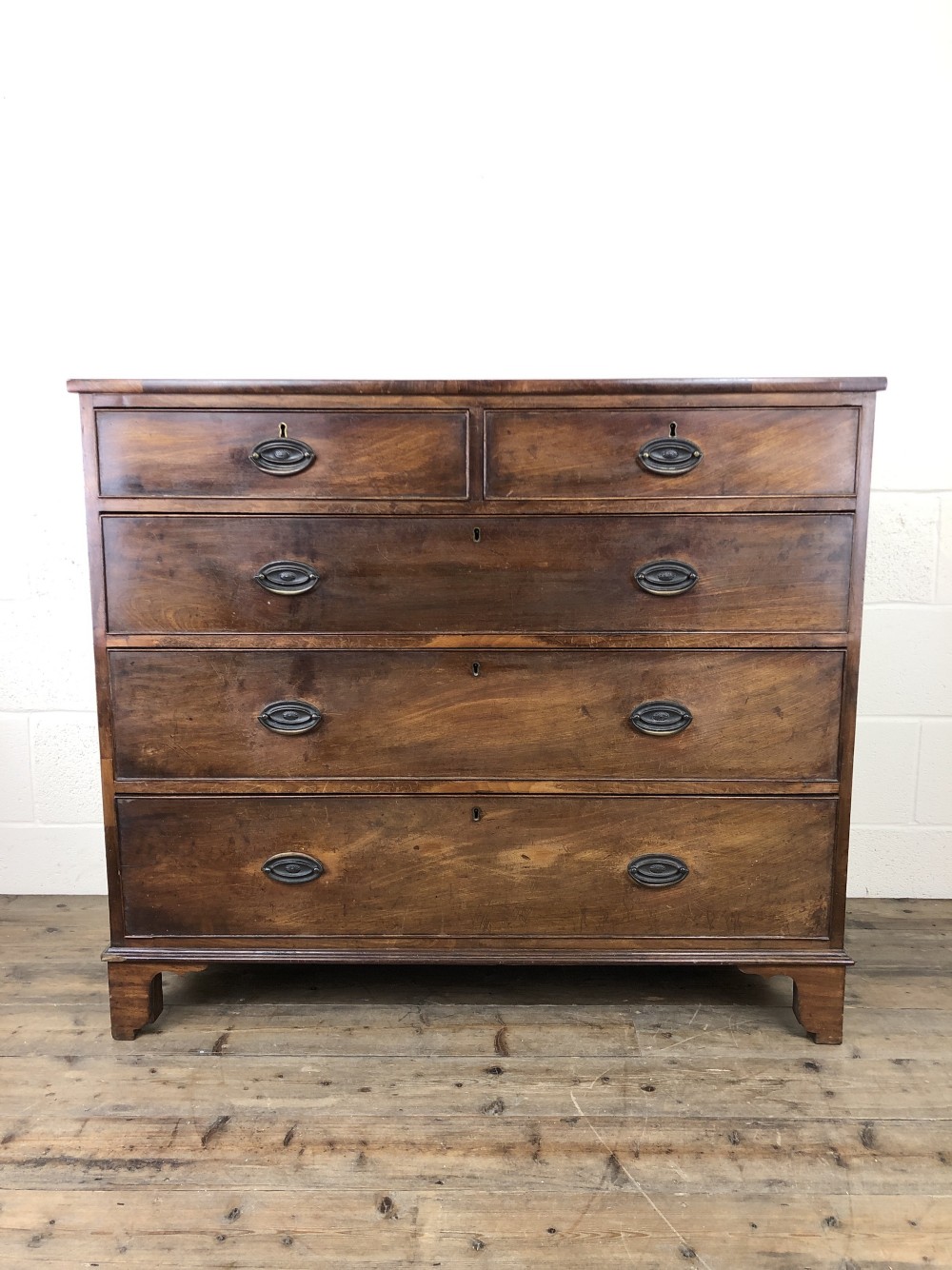 Antique 19th Century Mahogany Chest of Drawers