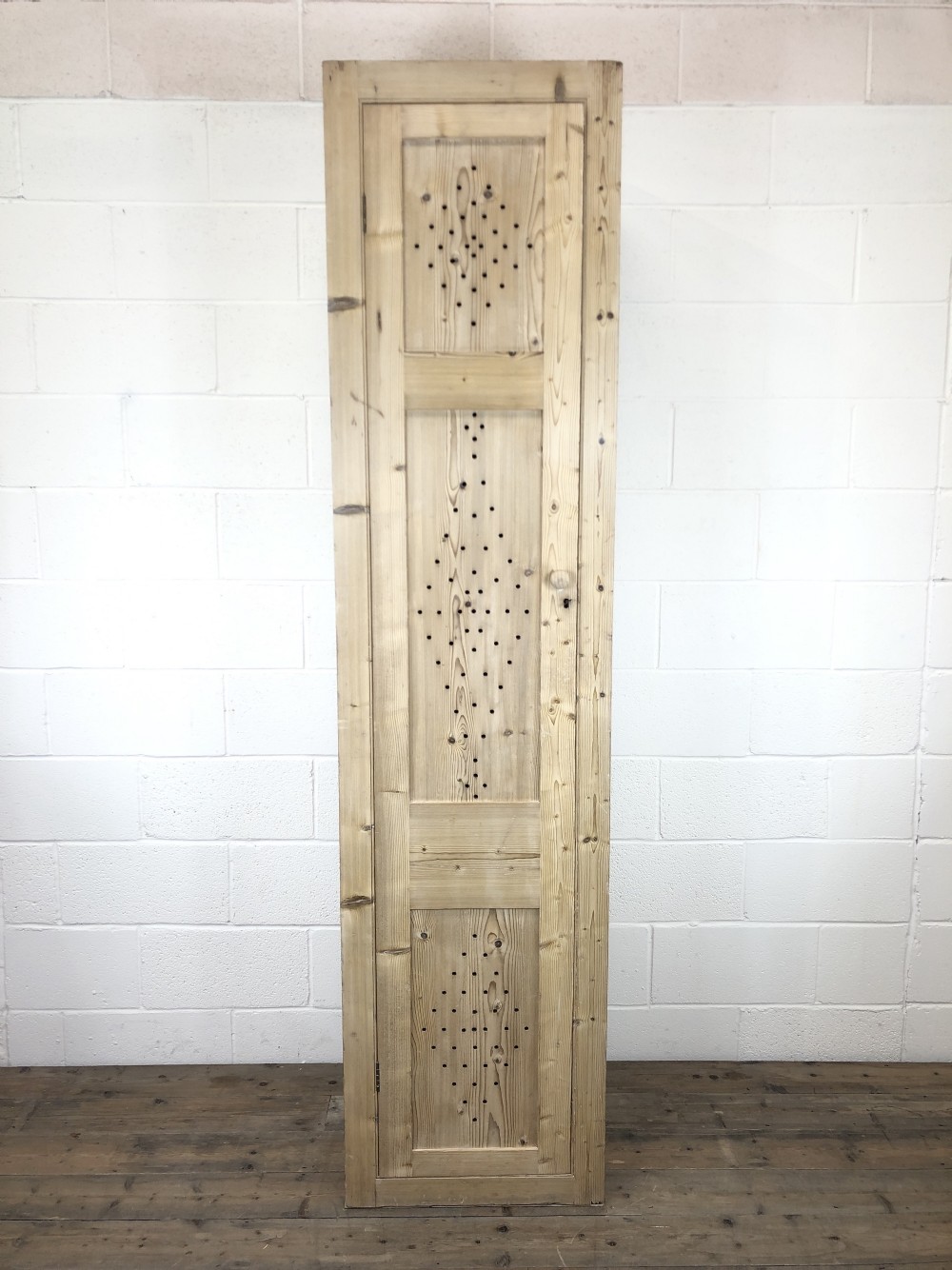 Antique Pine Narrow Food Cupboard