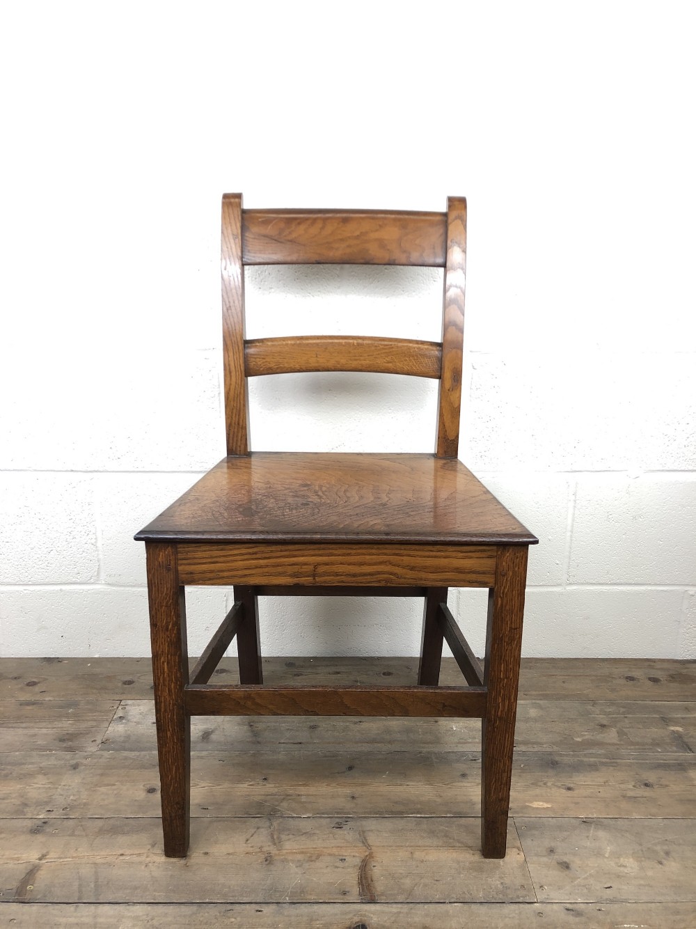 Antique Welsh Oak Farmhouse Chair
