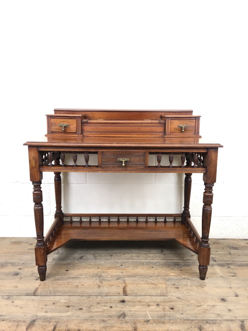 Antique Edwardian Mahogany Desk
