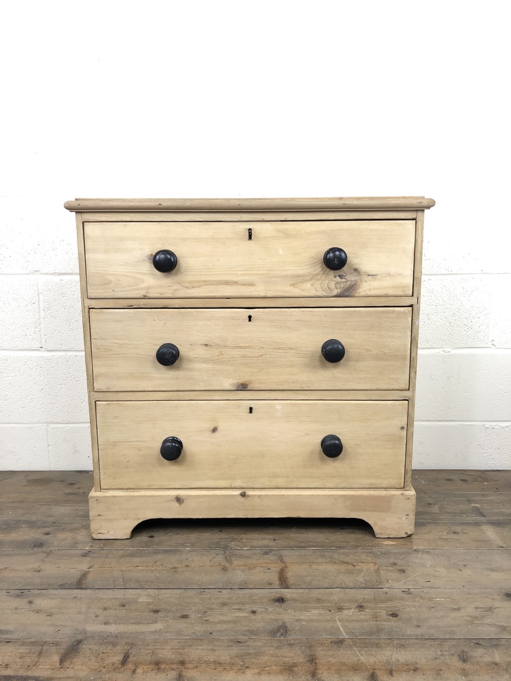 Small Antique Pine Chest of Drawers