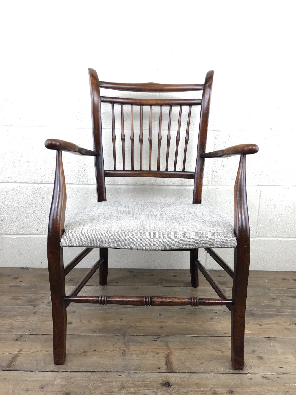 Antique 19th Century Spindle Back Chair