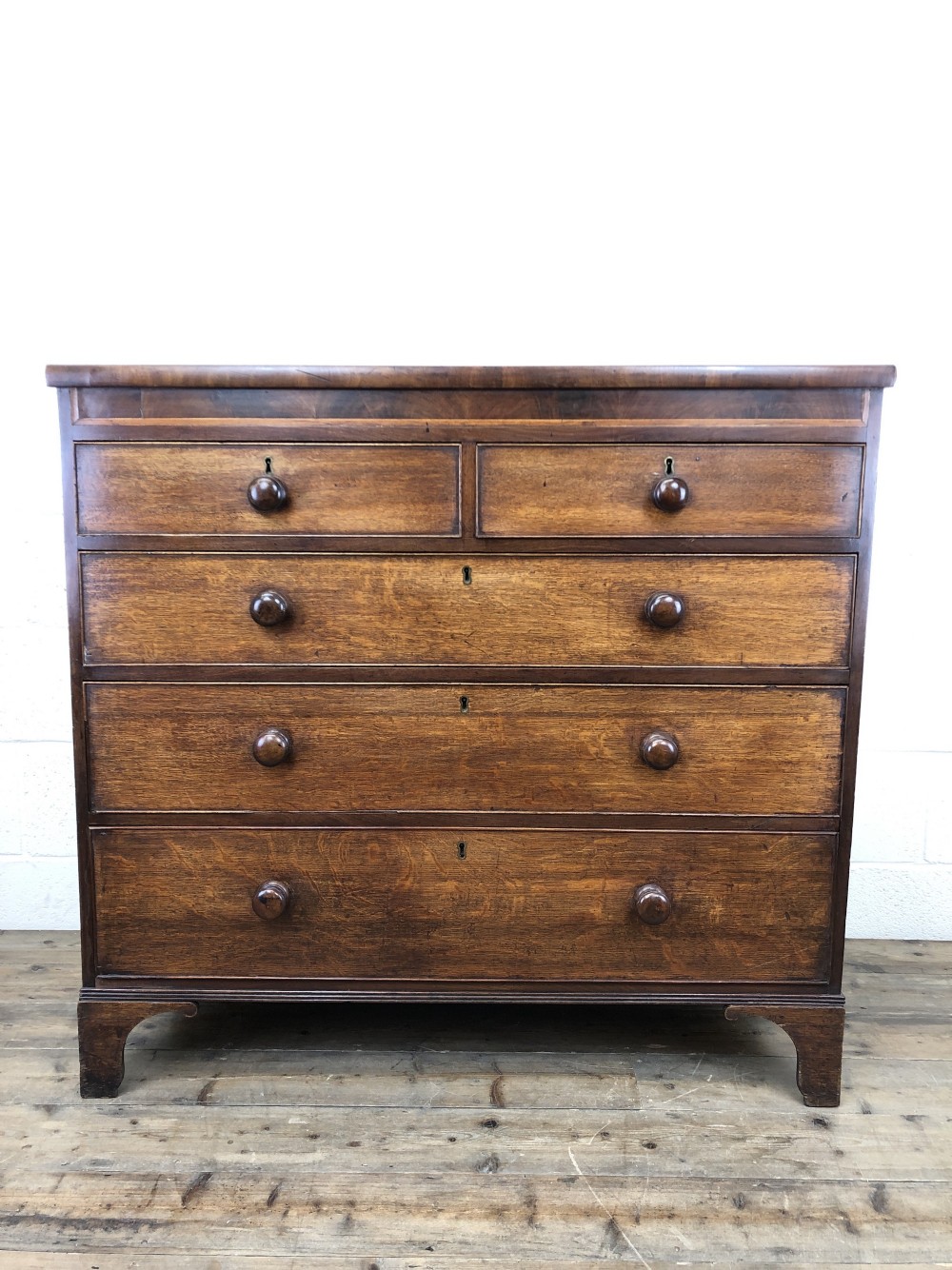 Georgian Oak Chest of Drawers