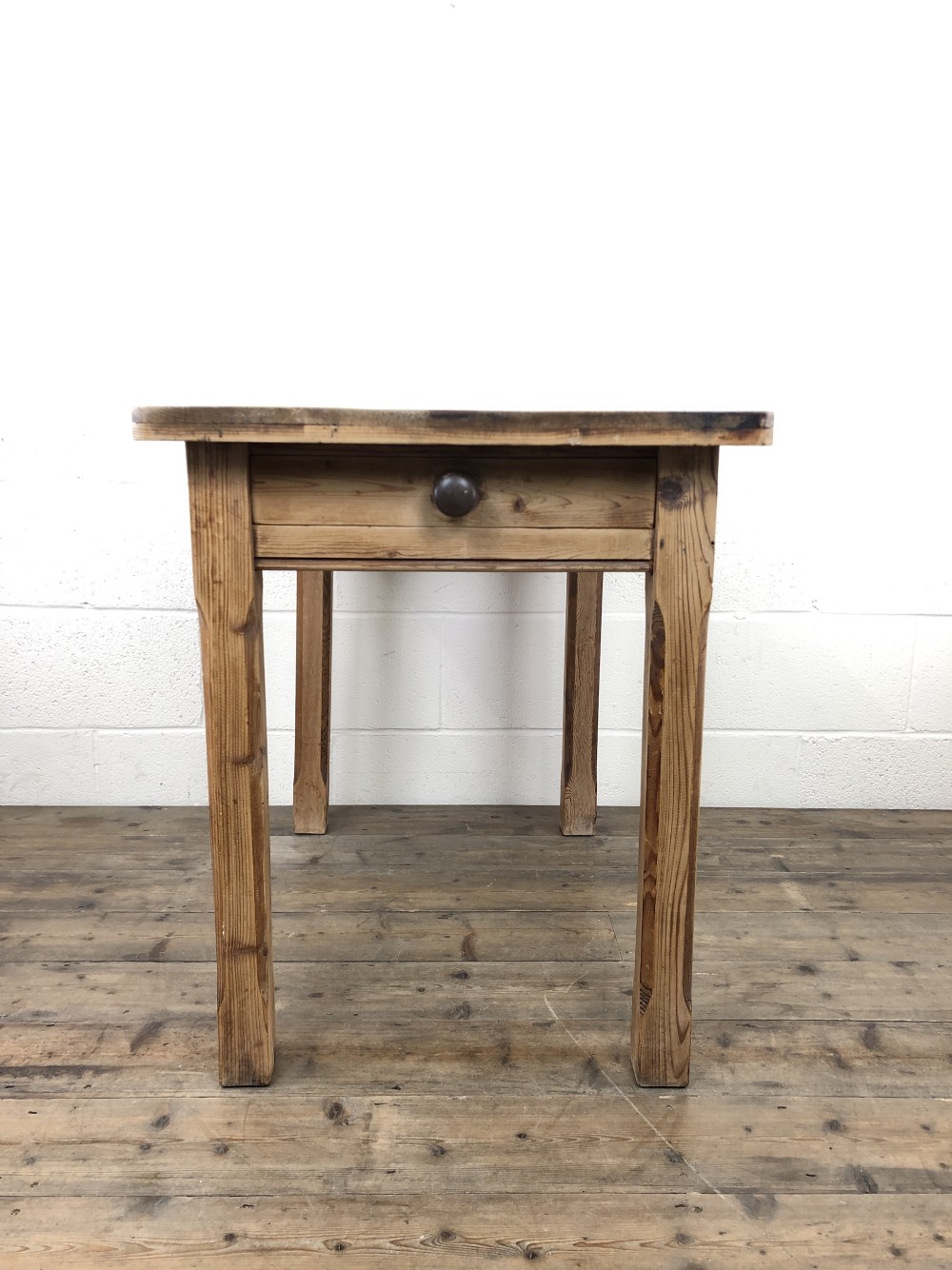 Early 20th Century Antique Pine Kitchen Table