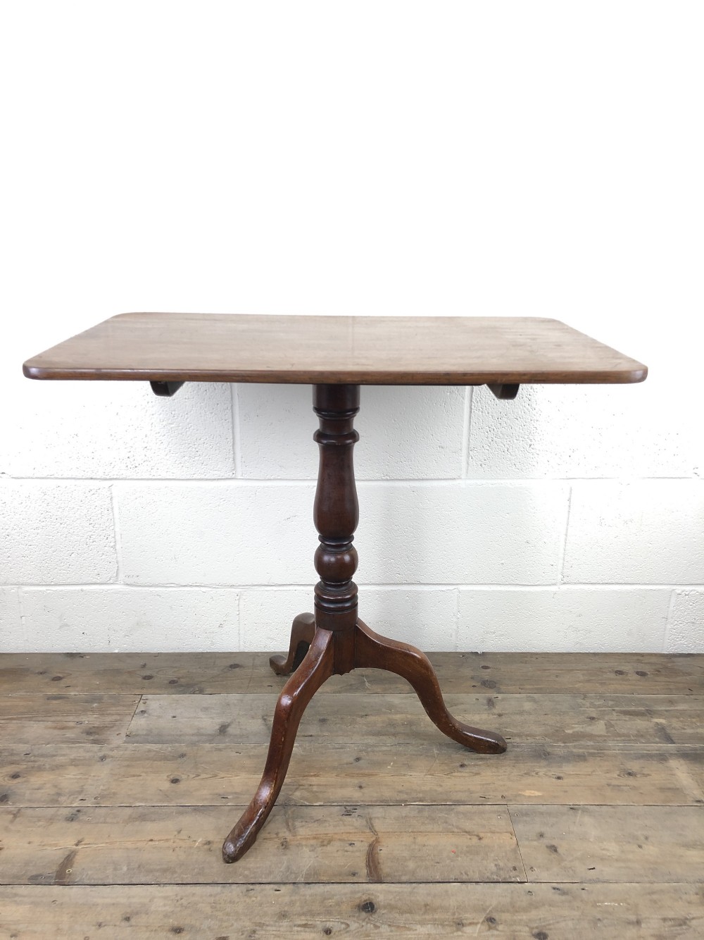 19th Century Mahogany Tilt Top Table