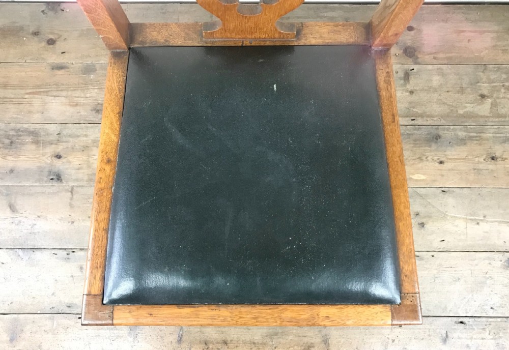 Pair of Antique Arts & Crafts Style Chairs View VIII