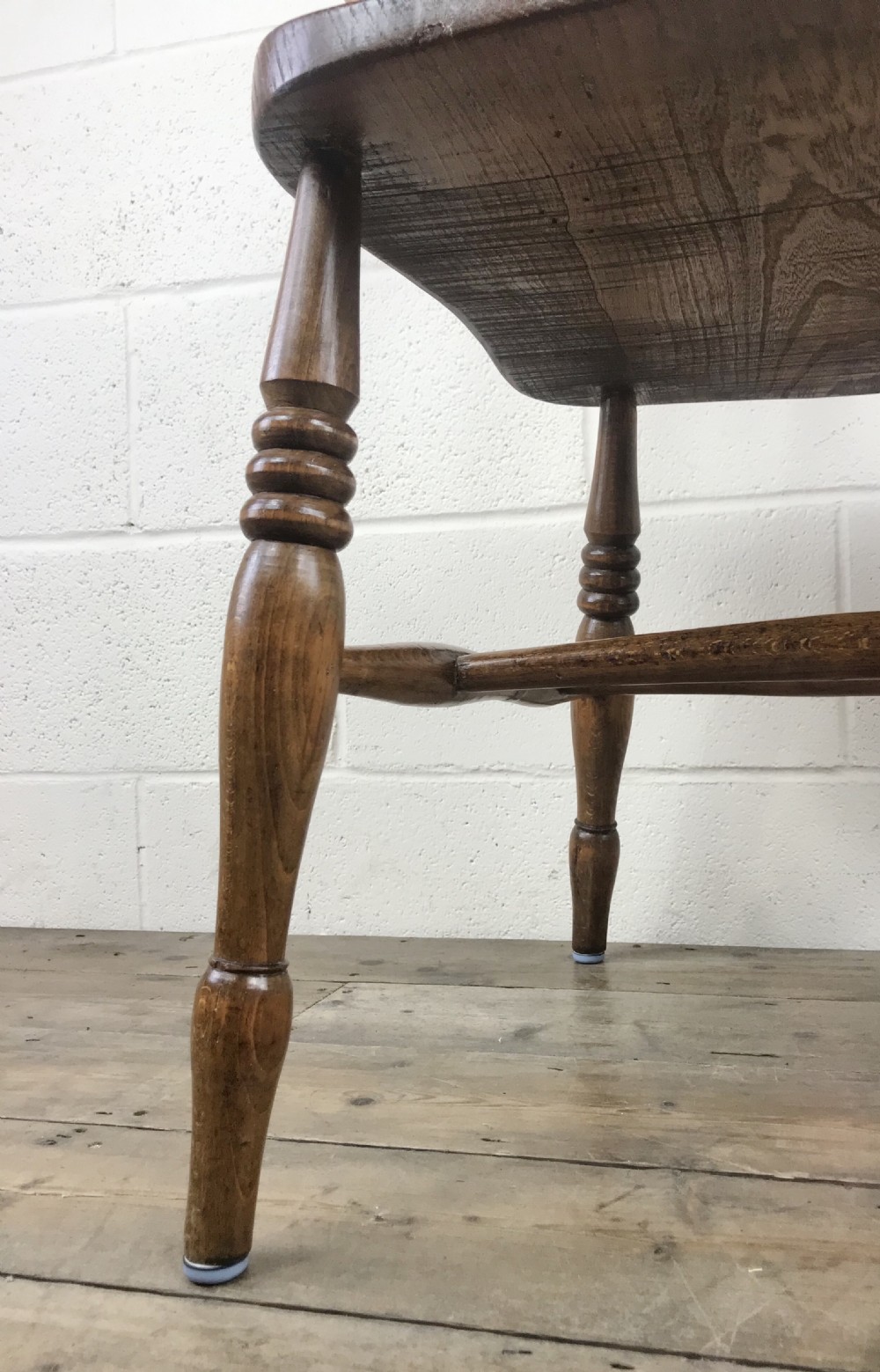 Antique Beech and Elm Smoker’s Bow Armchair View VII