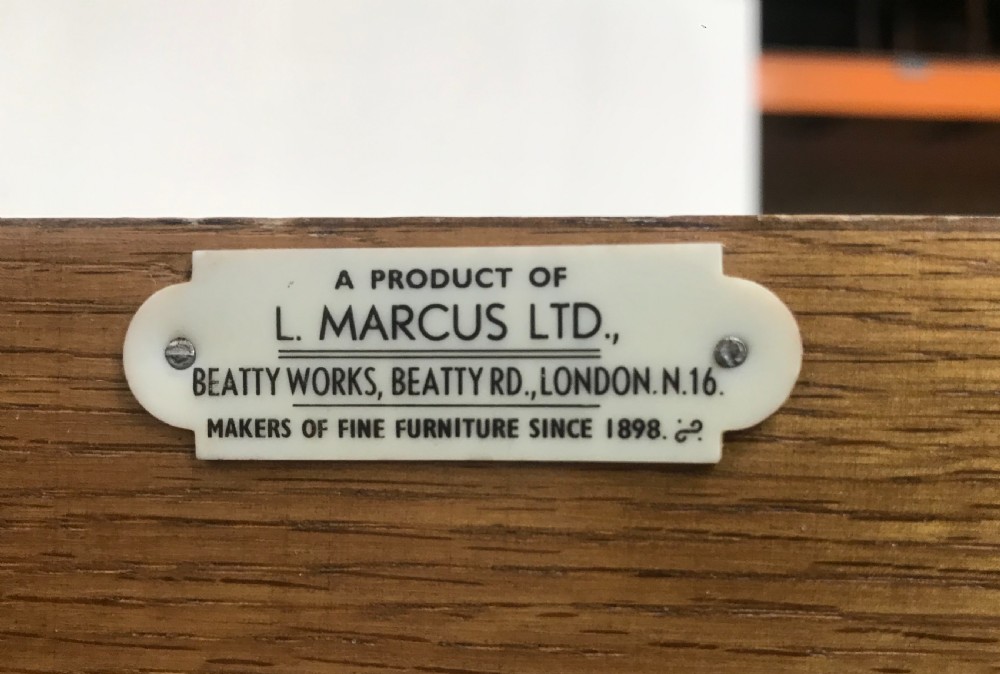 Early 20th Century Oak Linen Fold Wardrobe – By L. Marcus Ltd. View IV