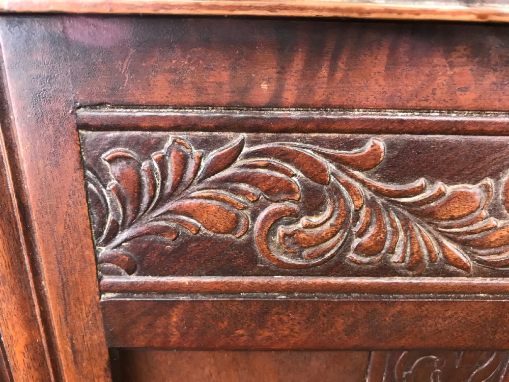 Edwardian Mahogany Single Door Cupboard View VIII