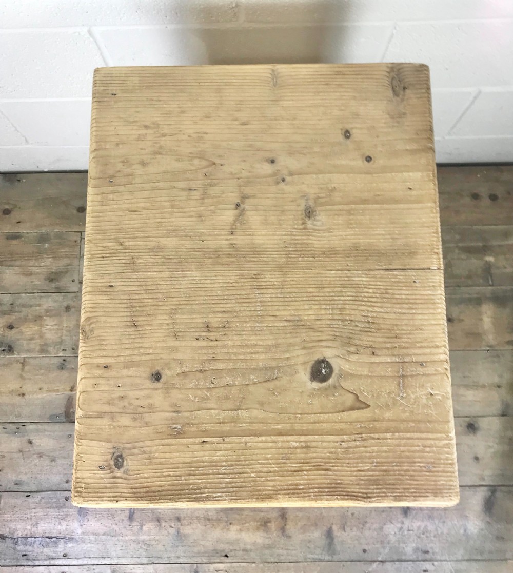 Small Antique Pine Chest of Four Drawers View VI