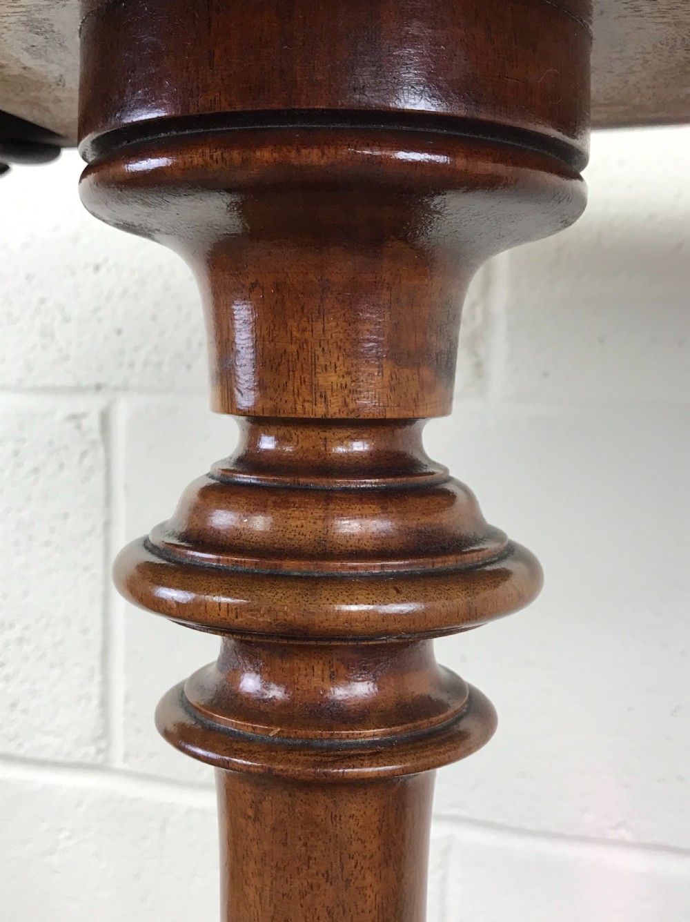 Victorian Mahogany Oval Tilt Top Side Table View VIII