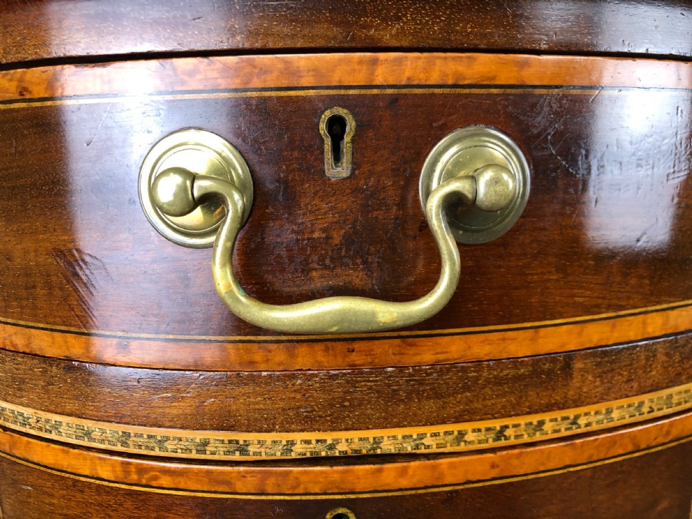 Edwardian Inlaid Mahogany Kidney Shaped Kneehole Desk View V