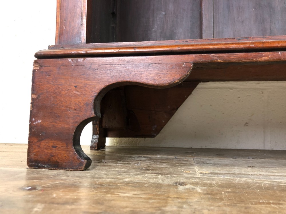 Victorian Inlaid Mahogany Freestanding Open Bookcase View VI