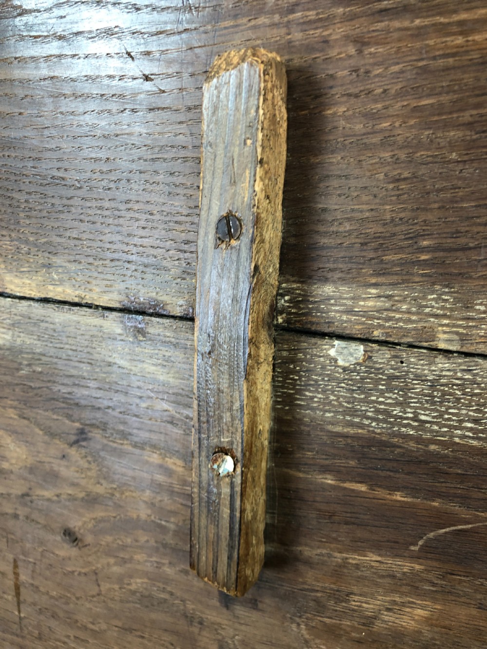 Antique 18th Century Carved Oak Coffer  View XI