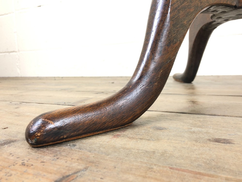 19th Century Oak Circular Tilt Top Tripod Table View V