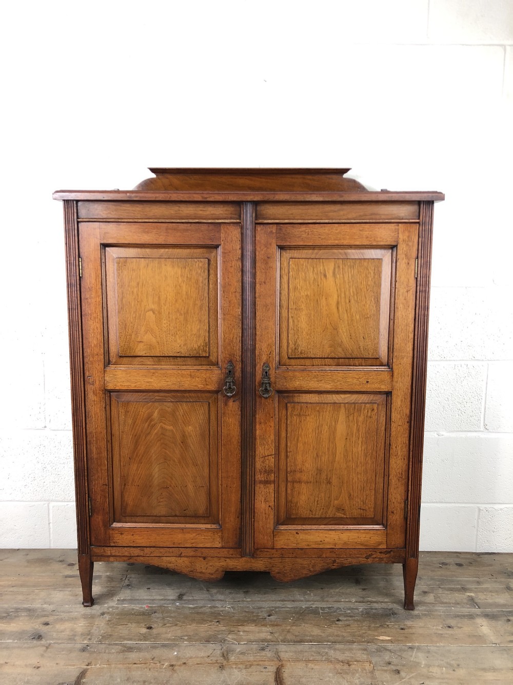 Victorian Mahogany Two Door Cupboard