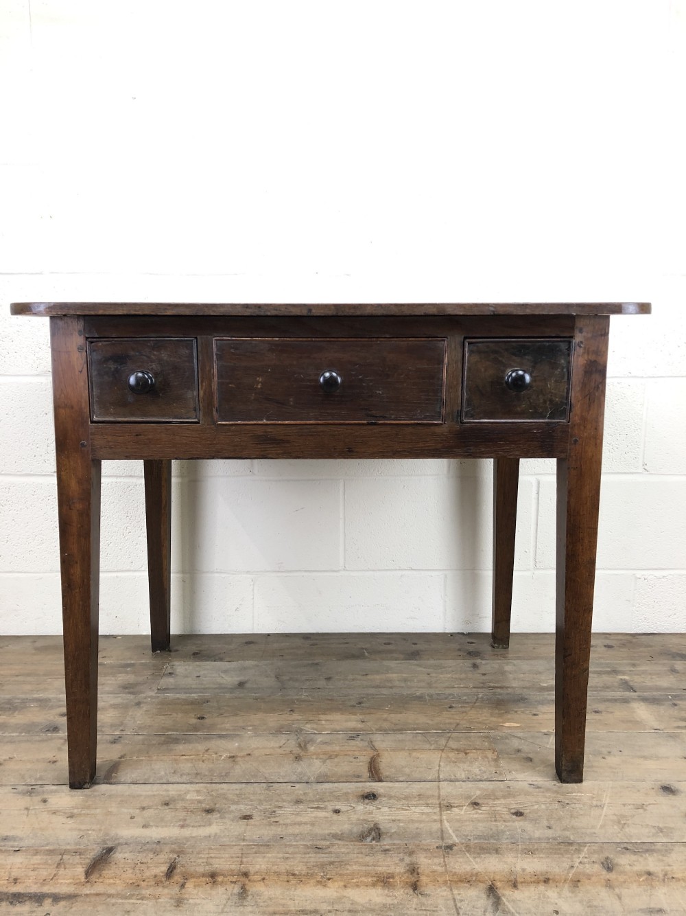 Antique 19th Century Oak Side Table