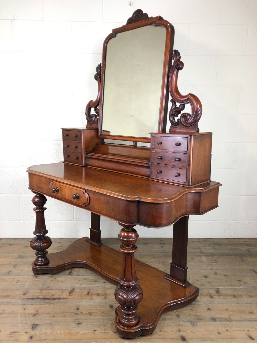 Victorian Mahogany Duchess Dressing Table View XII