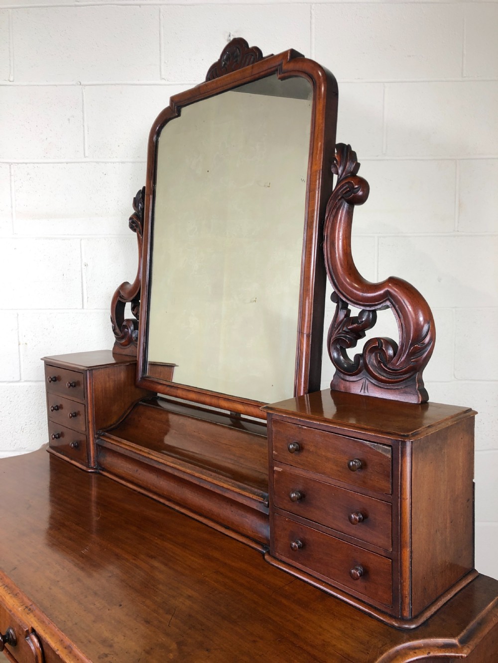 Victorian Mahogany Duchess Dressing Table View XIV
