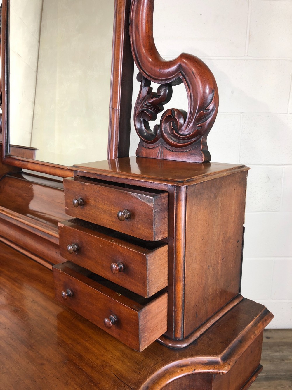Victorian Mahogany Duchess Dressing Table View XV