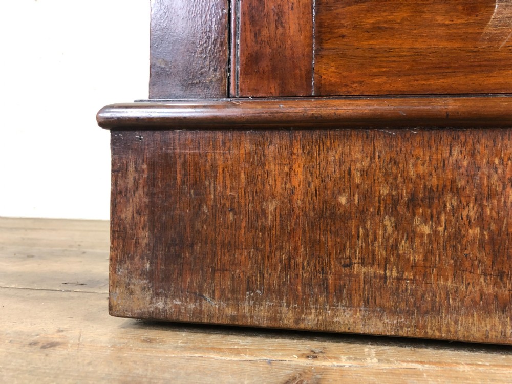Antique 19th Century Two Stage Mahogany Bookcase  View XIII