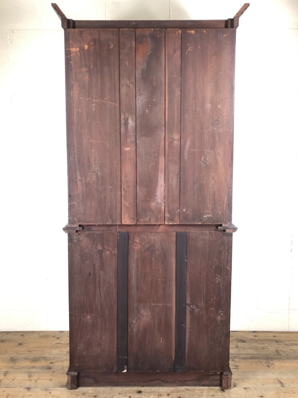 Antique 19th Century Two Stage Mahogany Bookcase  View XIX