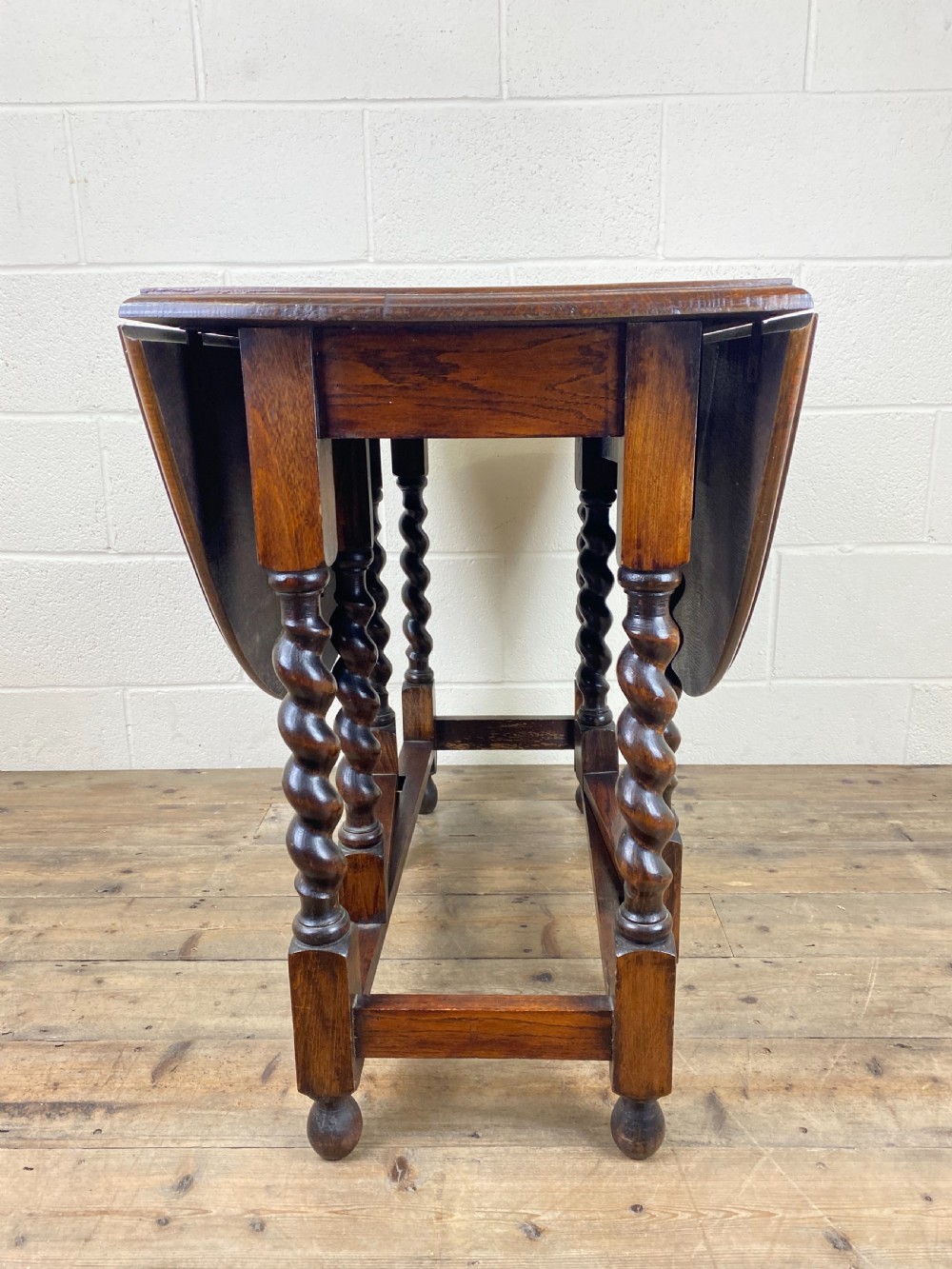 Antique Oak Gate Leg Table  View III