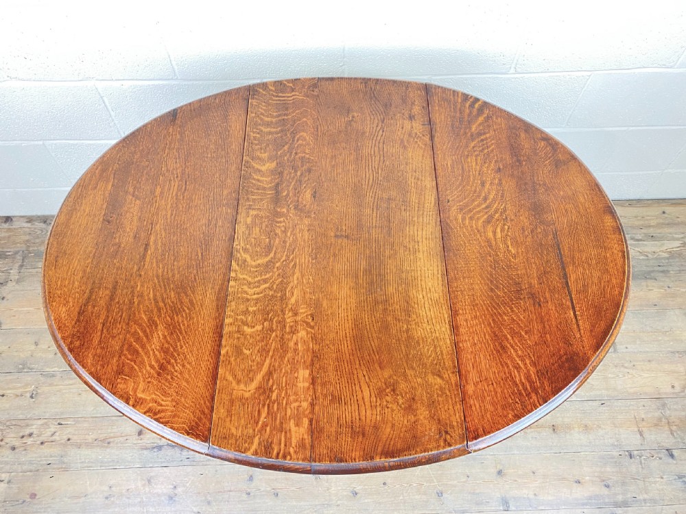 Antique Oak Gate Leg Table  View IX