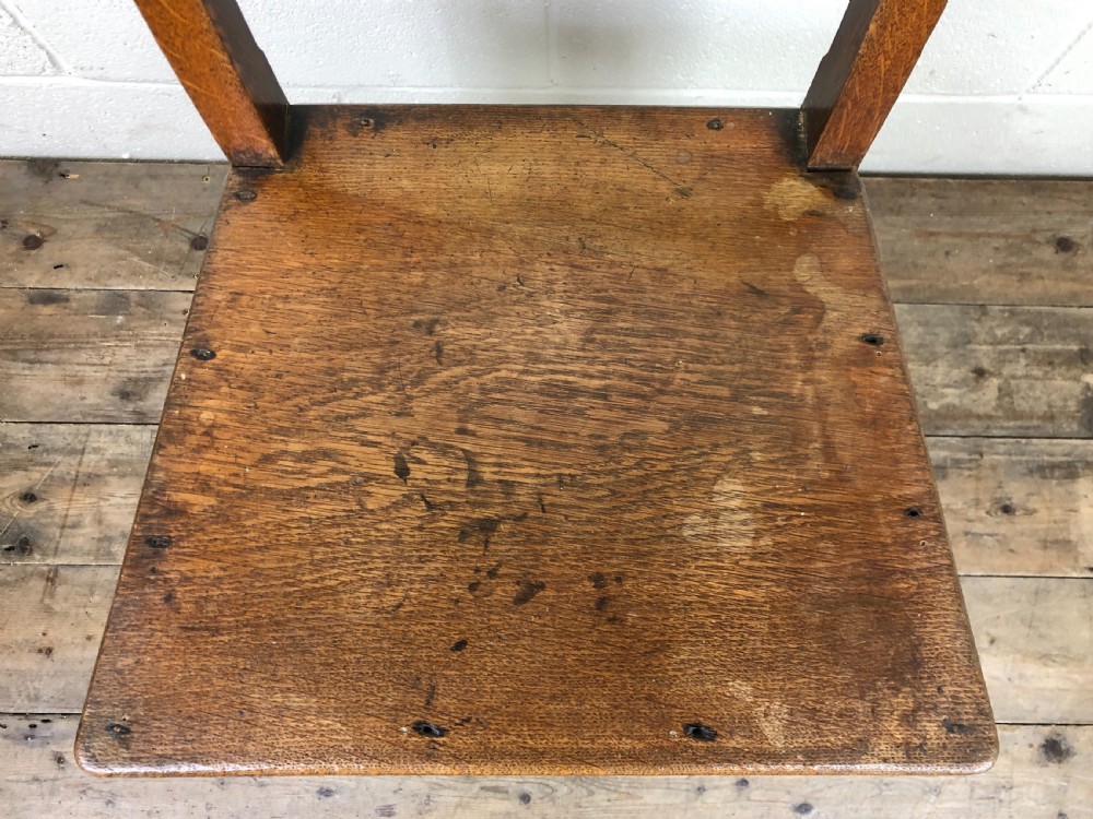 Pair of 19th Century Welsh Oak Farmhouse Chairs View VIII