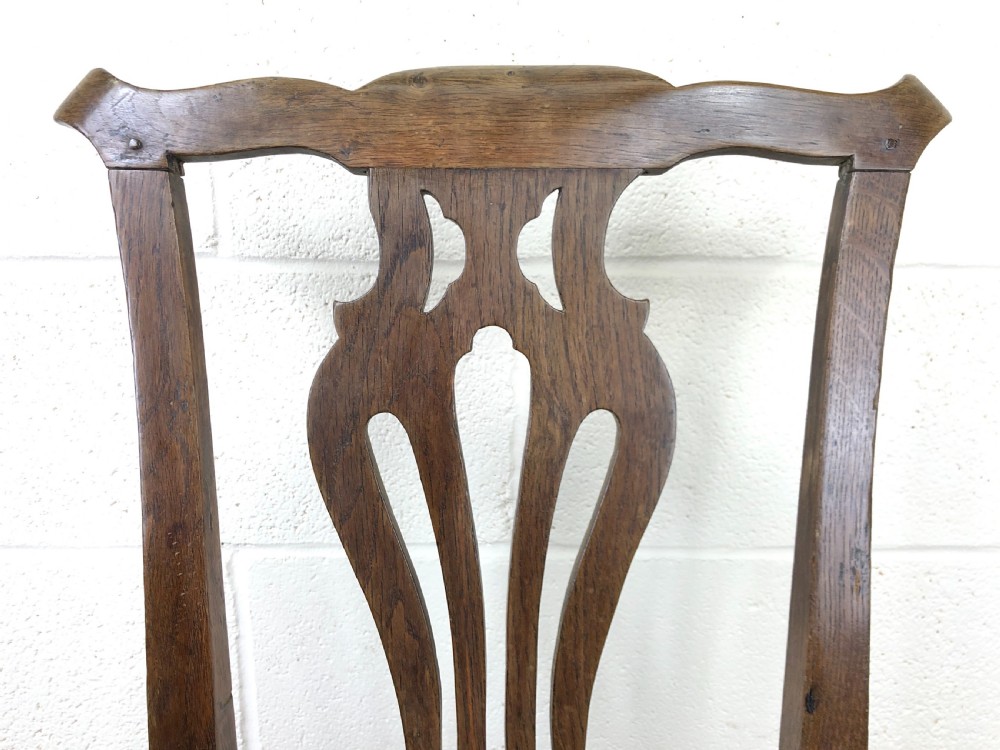 19th Century Oak Country Chair View V