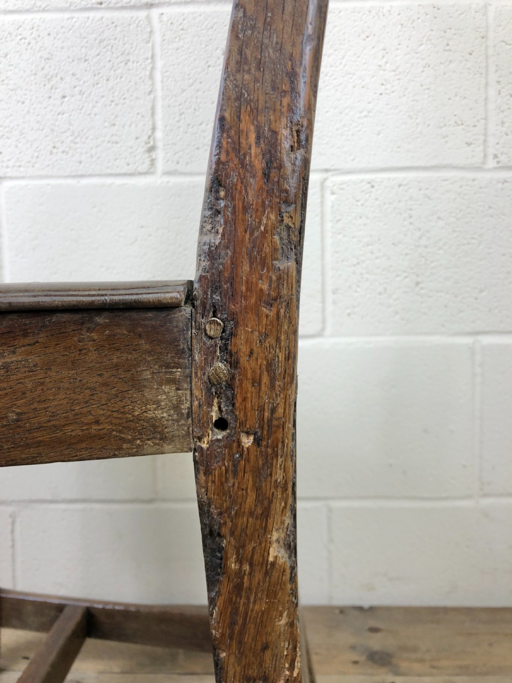 19th Century Oak Country Chair View VIII