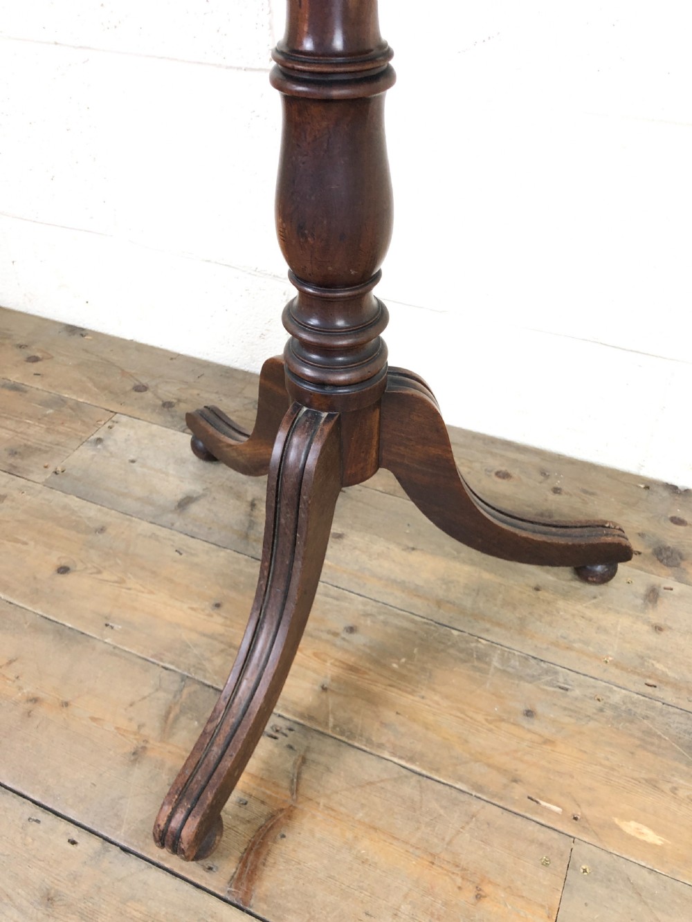 19th Century Mahogany Tilt Top Side Table View IV