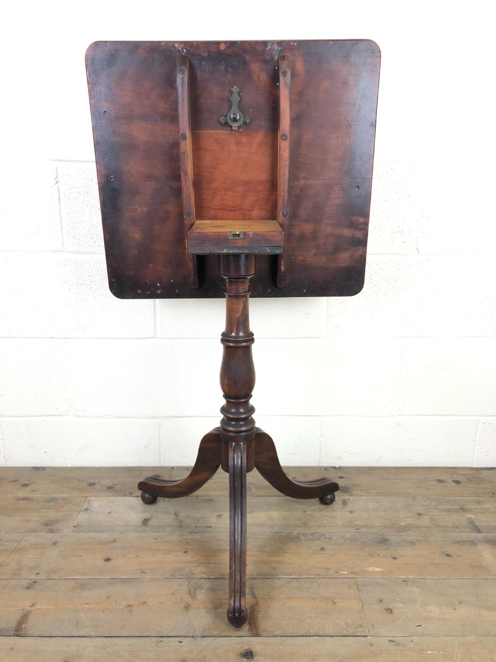 19th Century Mahogany Tilt Top Side Table View VI