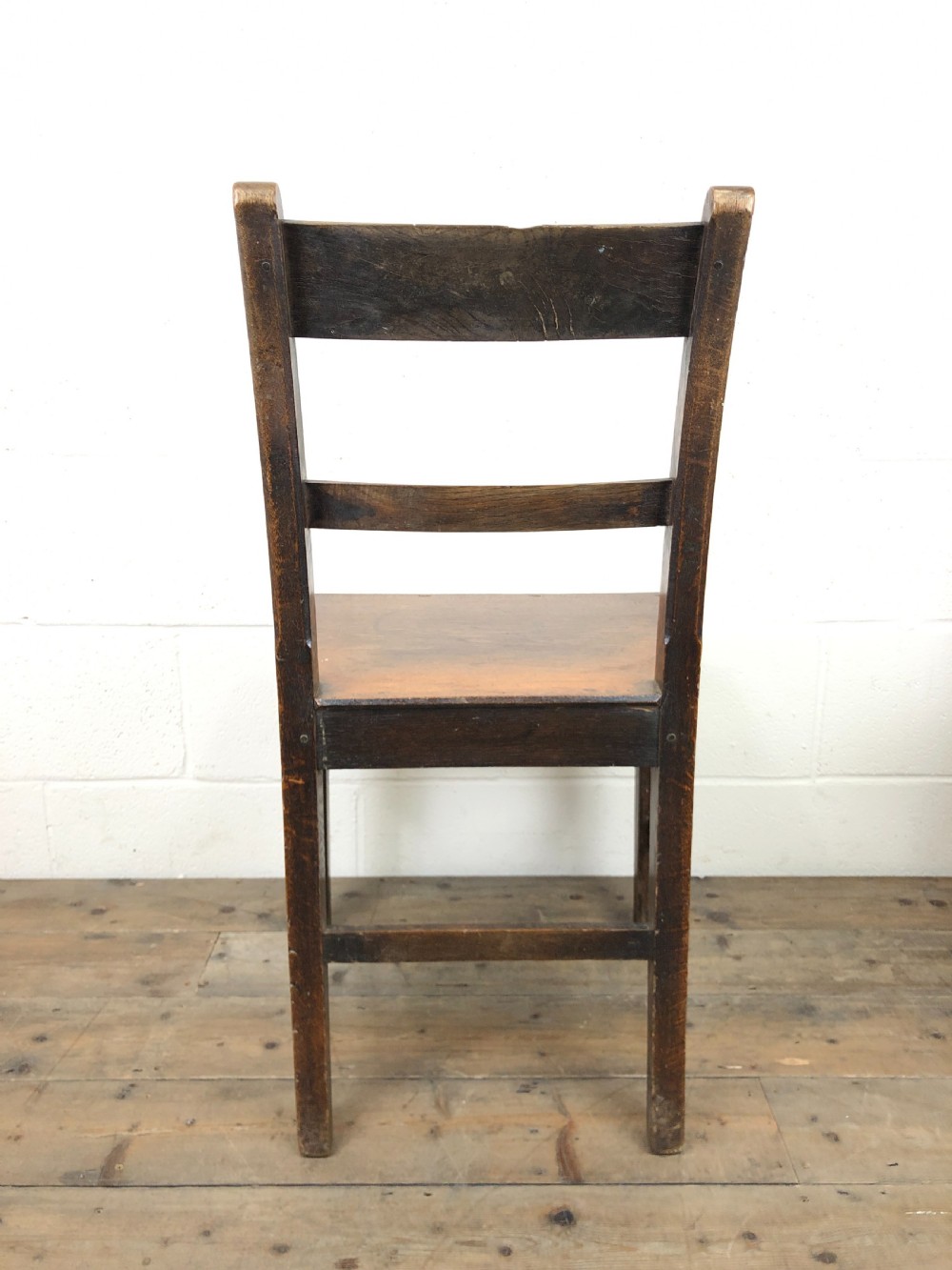 Pair of 19th Century Welsh Oak Farmhouse Chairs View VI