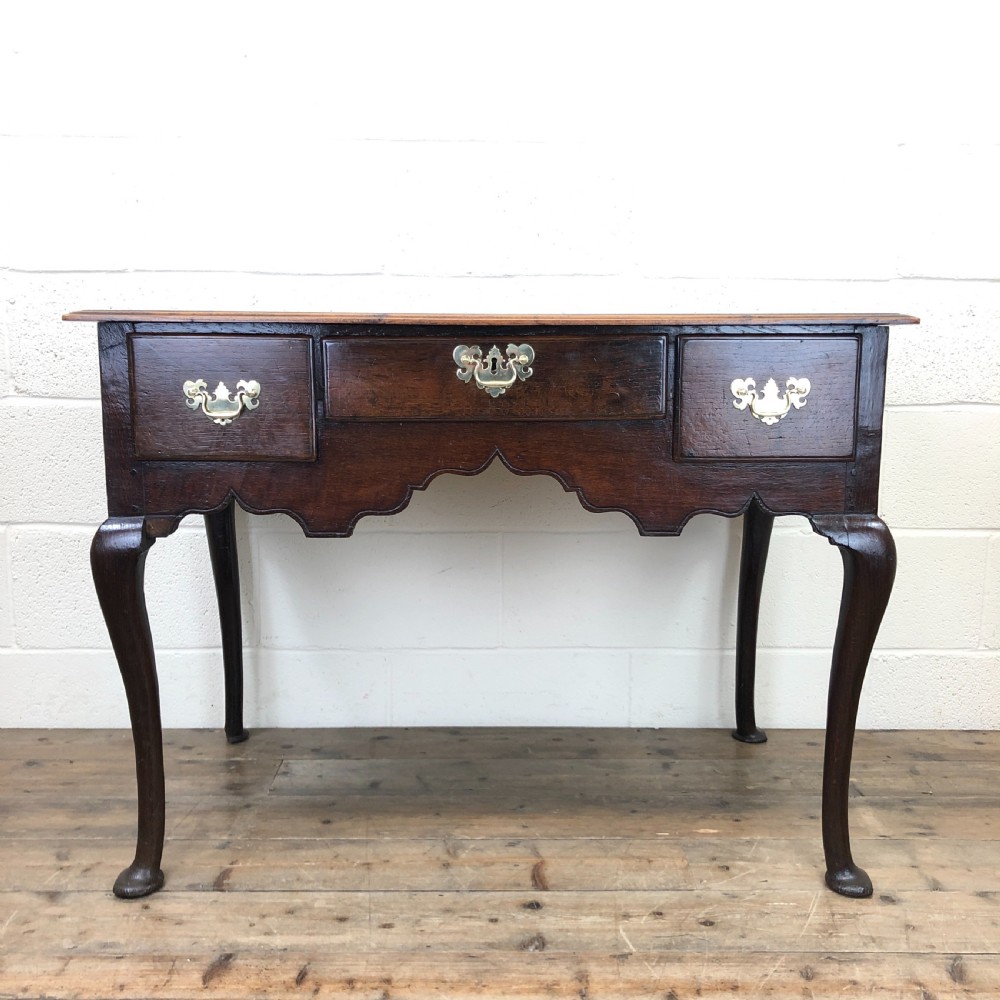 Antique Oak Low Boy Side Table