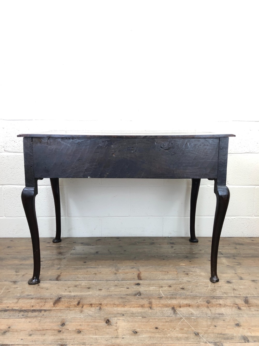 Antique Oak Low Boy Side Table View VII