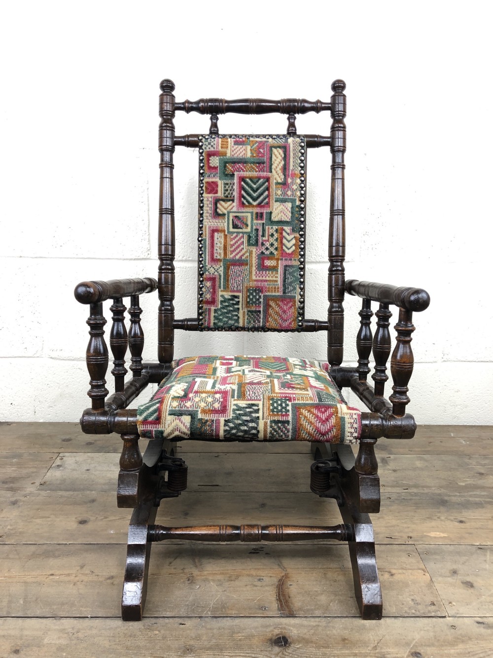 Antique Child’s American Rocker Rocking Chair