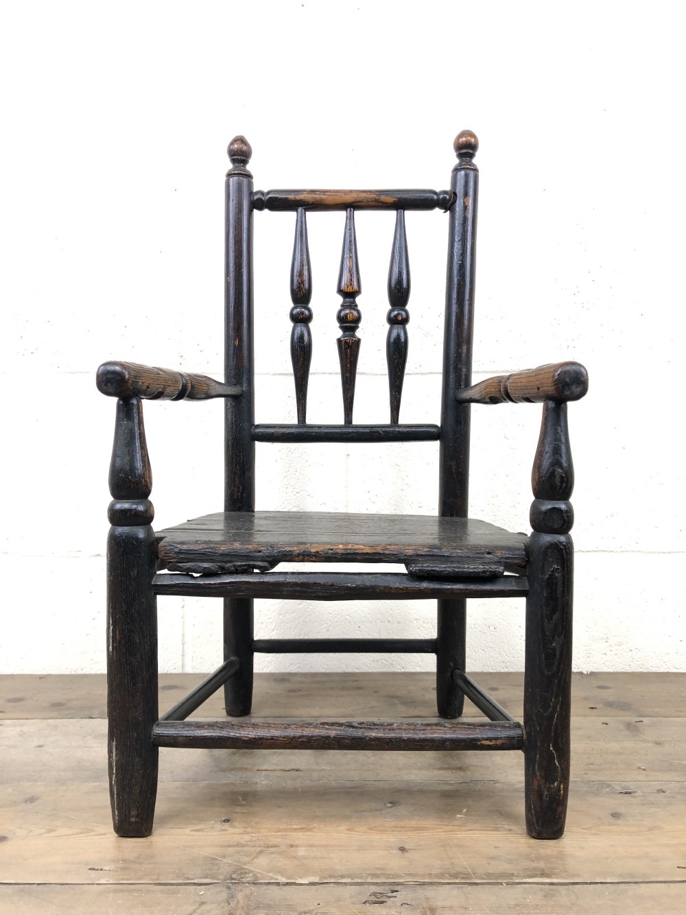 Antique 19th Century Provincial Oak Child’s Chair