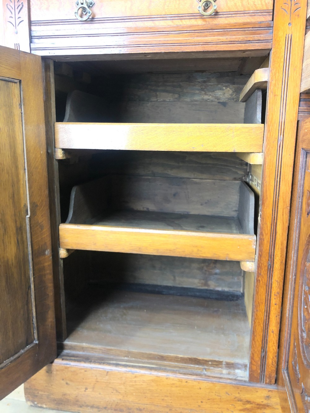 Early 20th Century Antique Oak Dresser View VI
