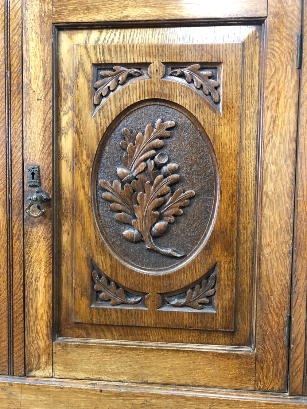 Early 20th Century Antique Oak Dresser View XV
