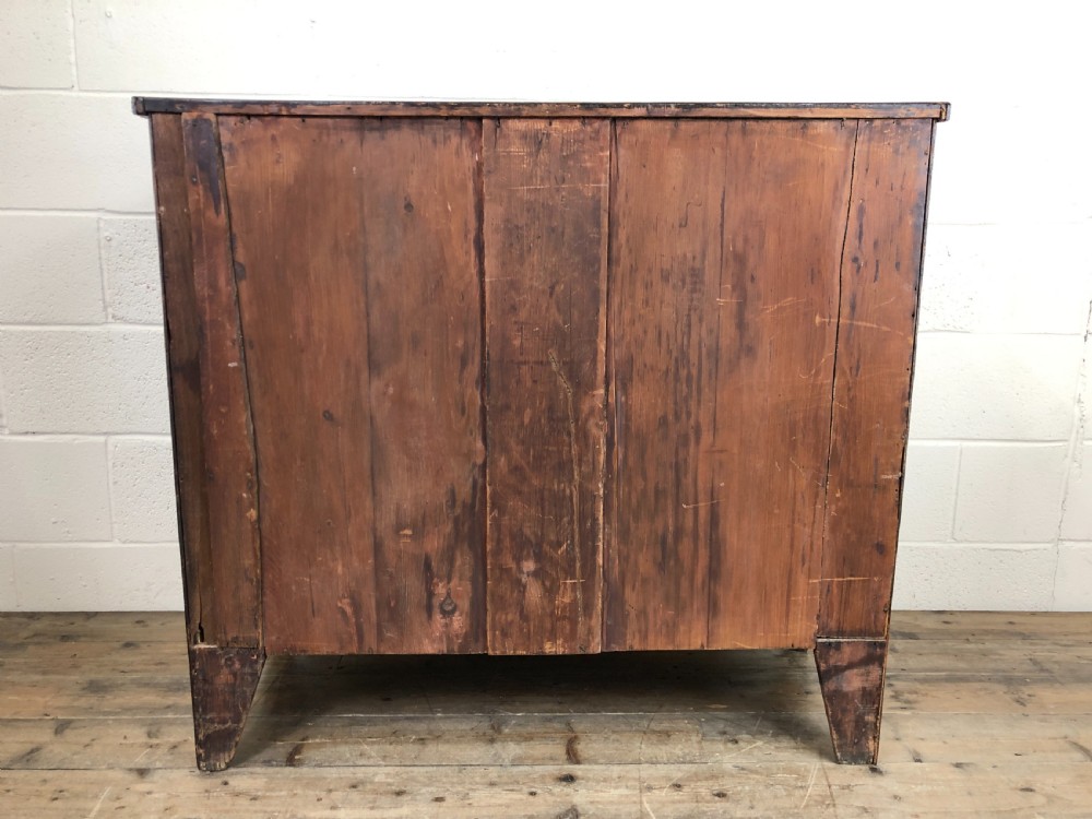 19th Century Mahogany Bow Front Chest of Drawers View XVIII